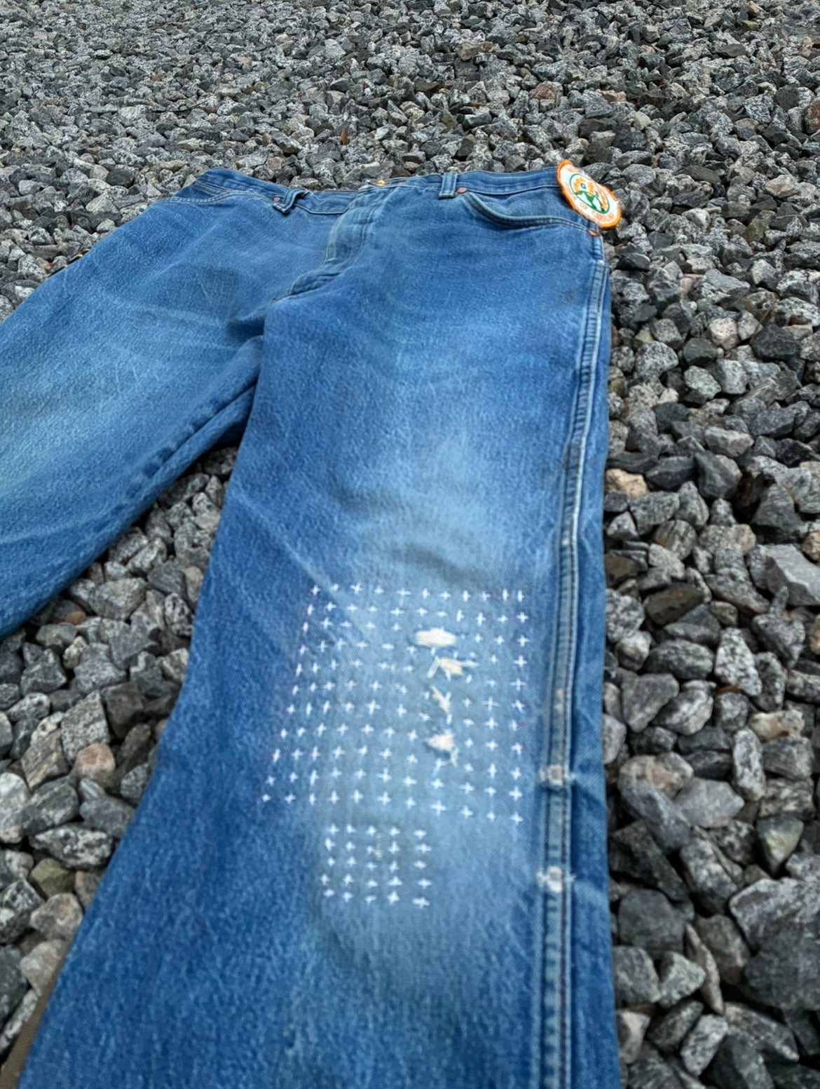 Vintage Wrangler Reworked Bootcut Jeans 32x32