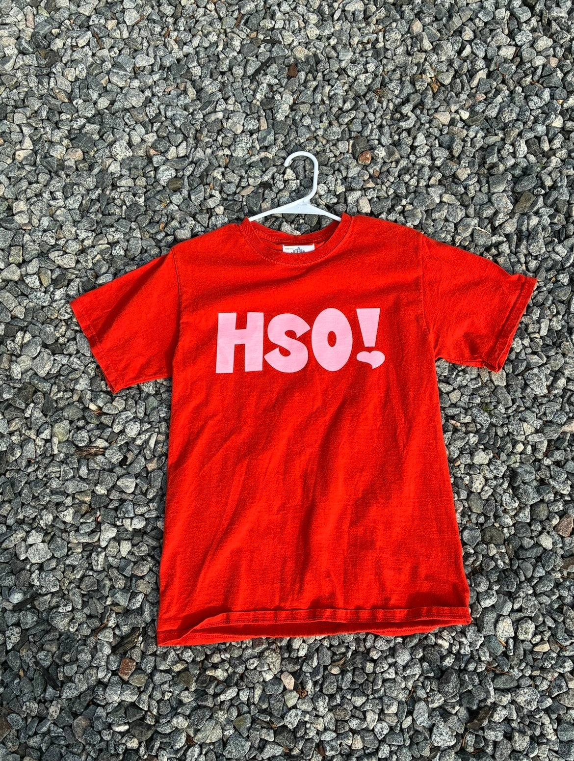 HSO! Tee *Printed on random thrifted blanks* size M