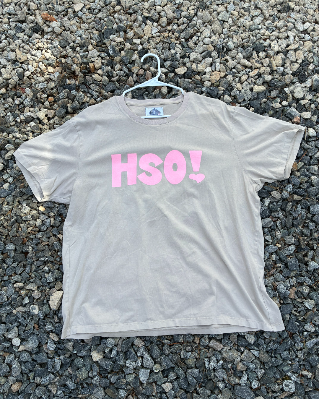 HSO! Tee *Printed on random thrifted blanks* size L