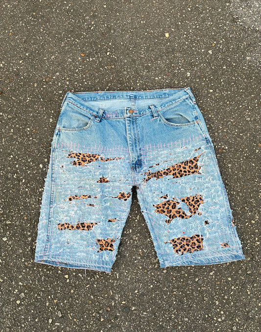 Boro Cheeta Jorts 32