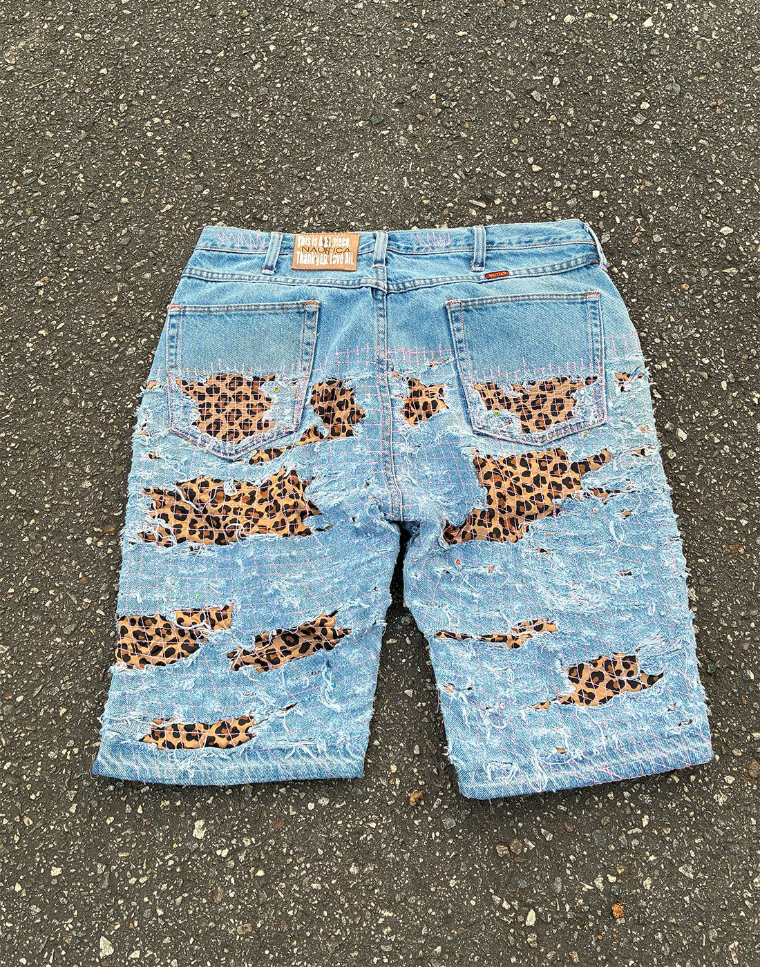 Boro Cheeta Jorts 32