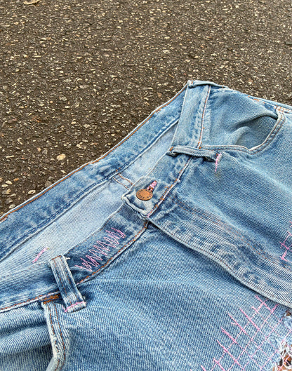 Boro Cheeta Jorts 32