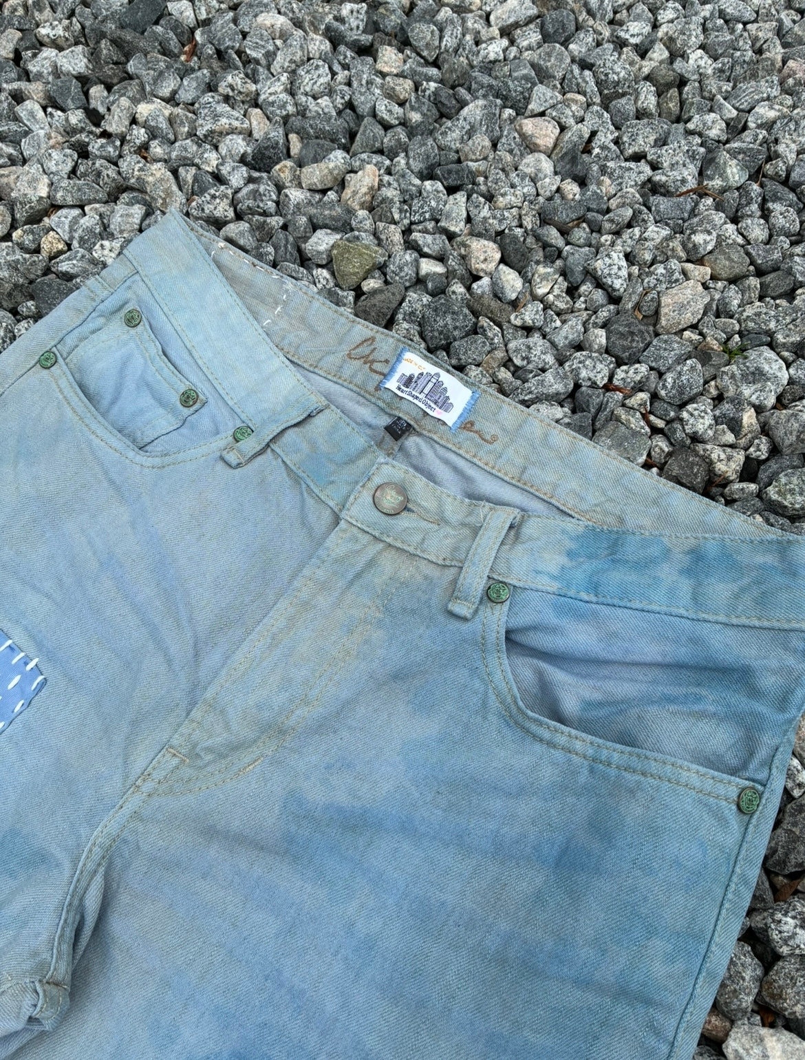 “Chip and Pepper” Reworked bootcut jeans 34x34