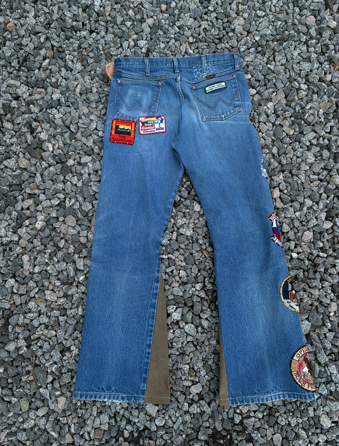 Vintage Wrangler Reworked Bootcut Jeans 32x32