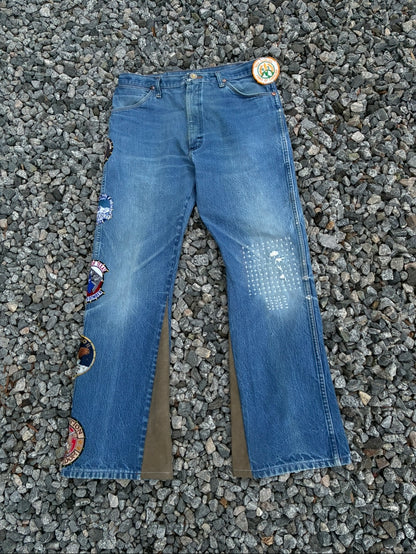 Vintage Wrangler Reworked Bootcut Jeans 32x32