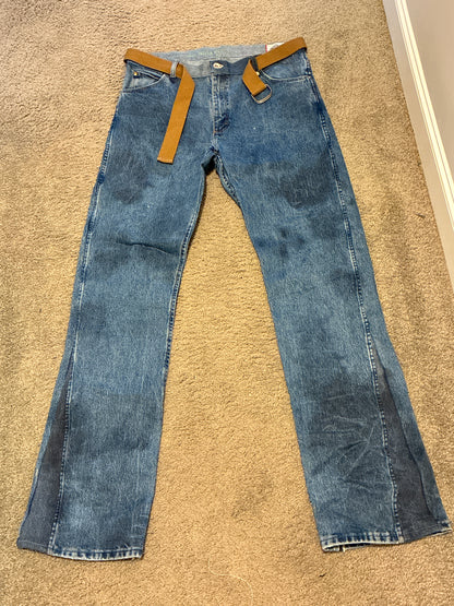 Reworked Wrangler work pants for Aden 36x36