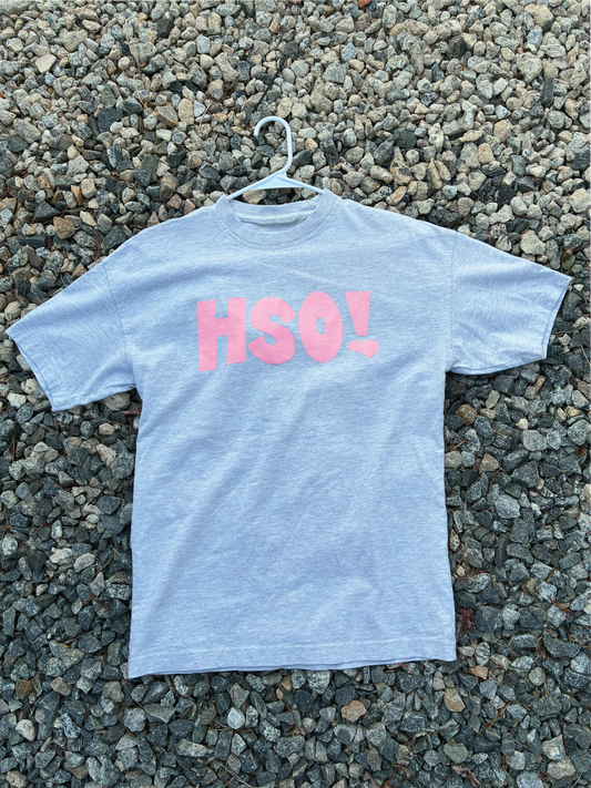 HSO! Tee *Printed on random thrifted blanks*