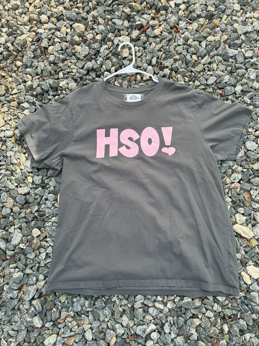 HSO! Tee *Printed on random thrifted blanks*