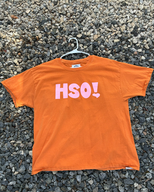HSO! Tee *Printed on random thrifted blanks* size XL