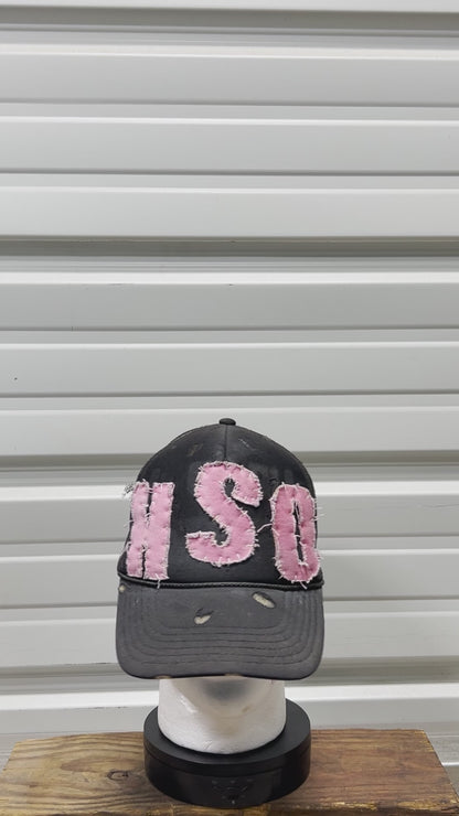 Distressed Pink Hat