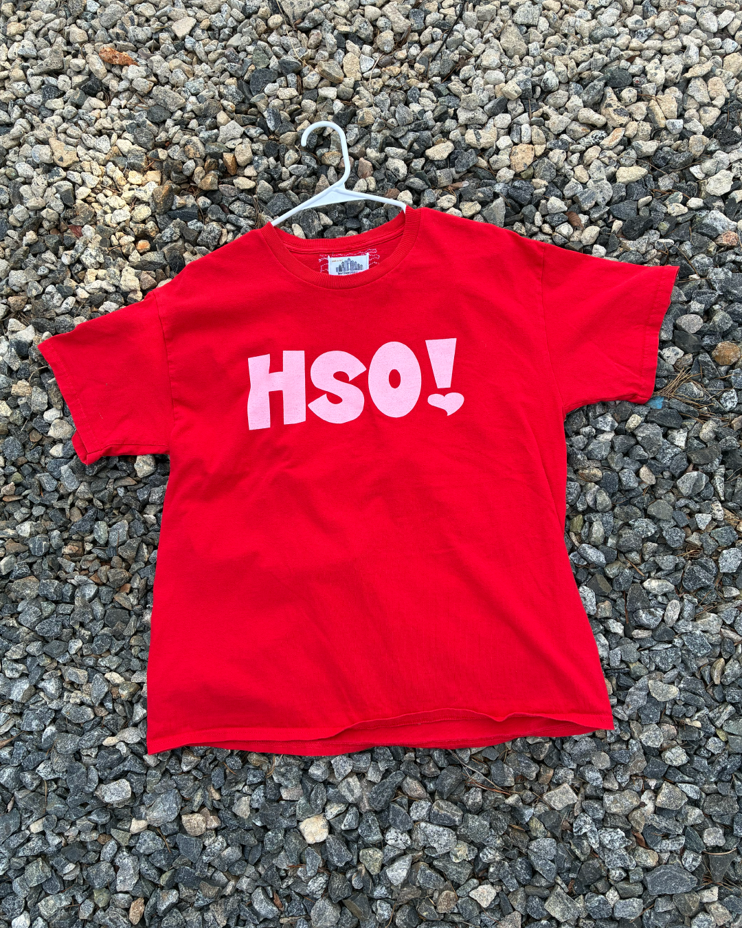 HSO! Tee *Printed on random thrifted blanks* size L