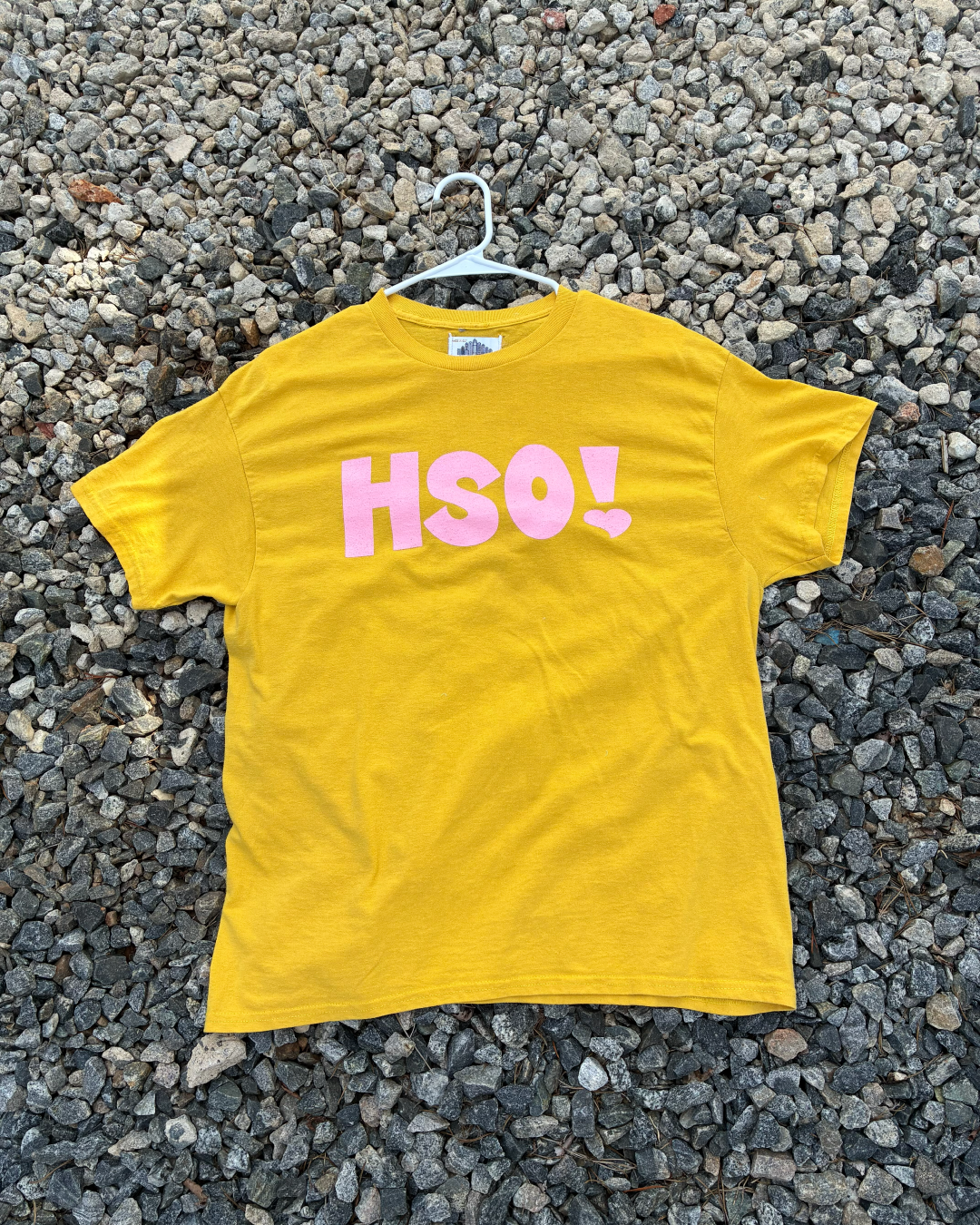 HSO! Tee *Printed on random thrifted blanks* size L